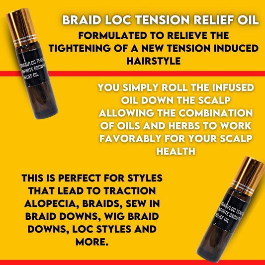 Apple infused Braid/Loc Tension relief oil